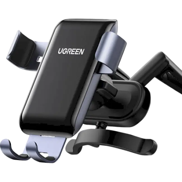 Автотримач UGREEN LP274 Gravity Phone Holder for Round Air Vent Black
